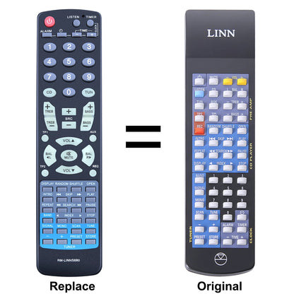 Replacement Remote Control For Linn Classik Genki