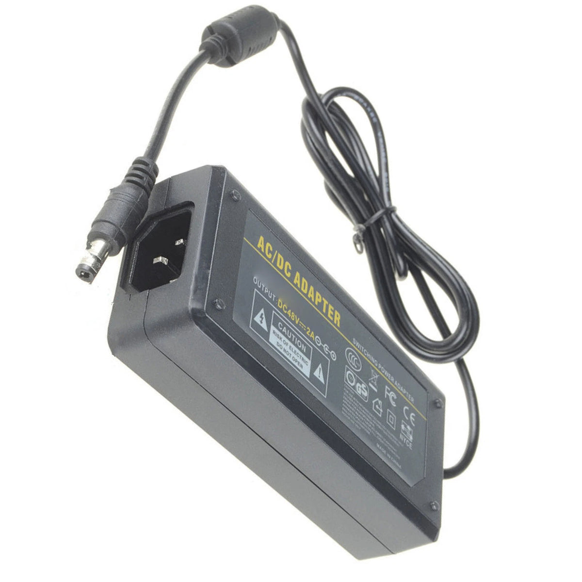 50/60Hz AC To DC Power Adapter Charger Power Supply For PoE Switch Injector S