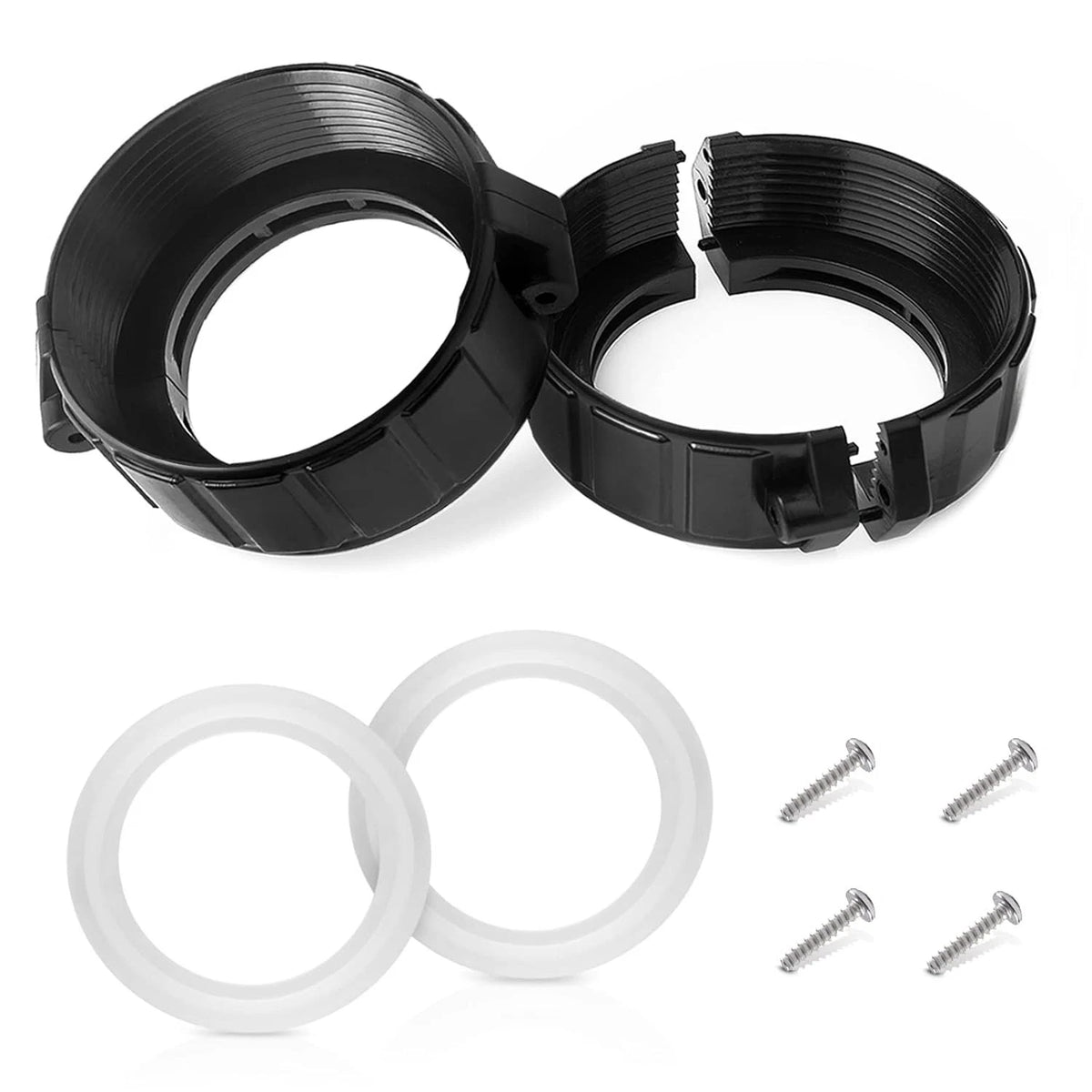 2" Spa Hot Tub Heater Pump Union Split Nut with Screw, Gasket and 1
