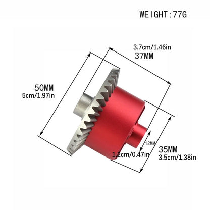 Black Gear Differential Case For GRANITE/SENTON/VORTEKS/VENDETTA 4X4 1/10 r