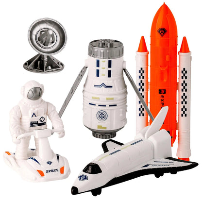 Wbzle Space Exploration Shuttle Toys, Explorer Toy Kit, Black Or Gray