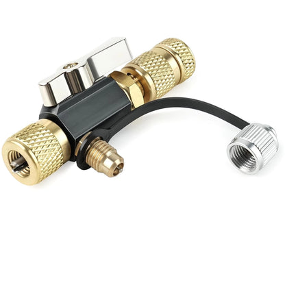 1/4" Vacuum Rated Valve Core Tool for HVAC Maintenance, 20 Micron Brass Tool