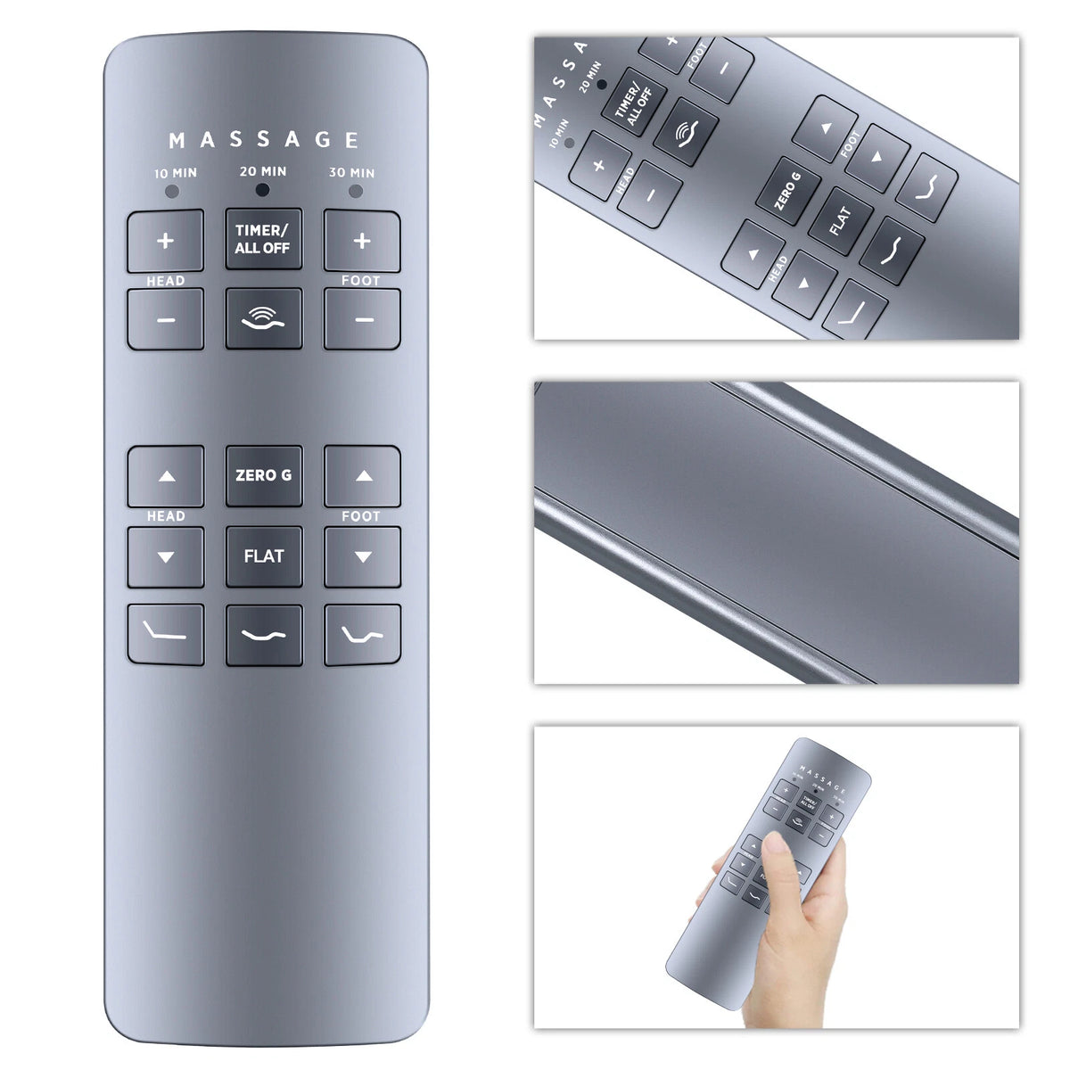 For Serta Motion Perfect II and III Adjustable Bed RF258C 77391 Remote Control