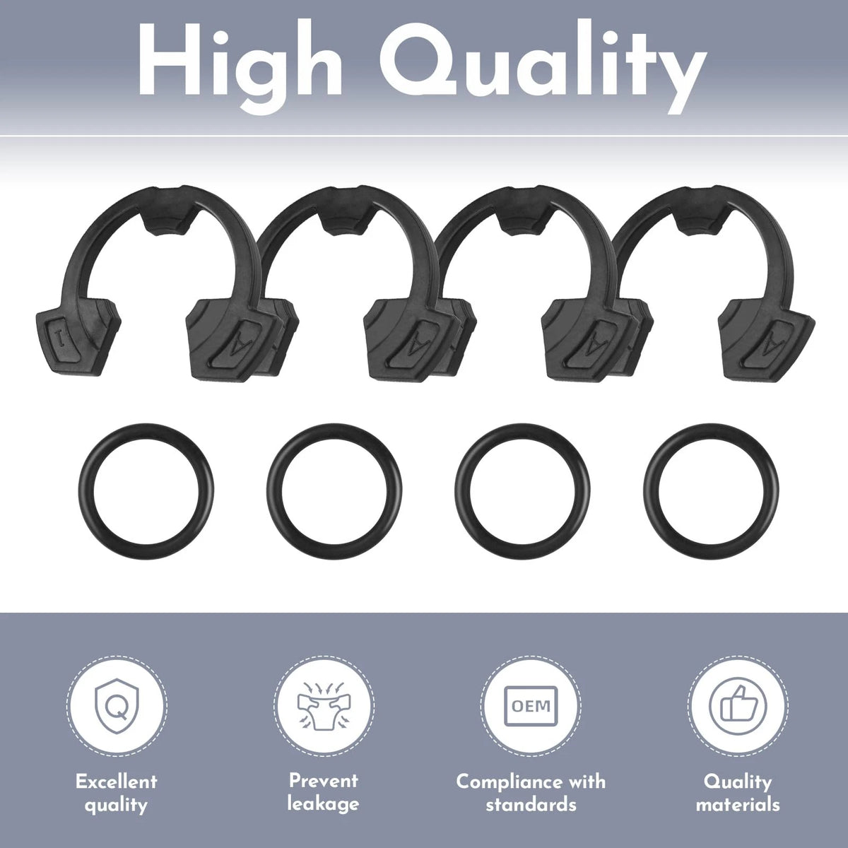 Sxkxm 1”Water Softener Clip 7337589 Clips (7089306) and 7170262 Black