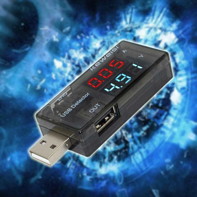 5V USB Current Voltage Digital Detector Voltmeter Ammeter Measuring Tester Tool