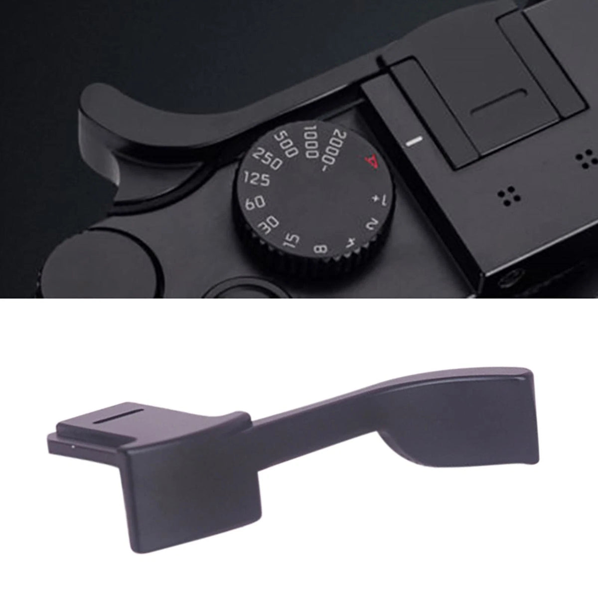 Black Thumb Rest Up Grip Hand Grip Replacement  For Leica Q Typ 116 Camera qq