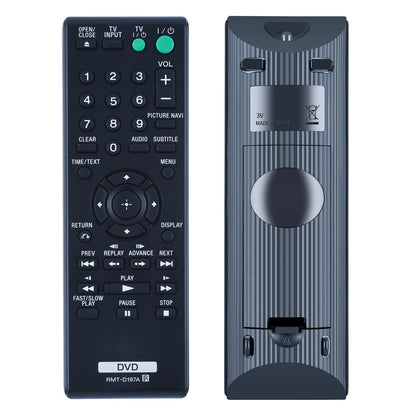 RMT-D197A Remote Control For Sony DVD Player DVP-SR200P DVP-SR400HP DVP-PR50P