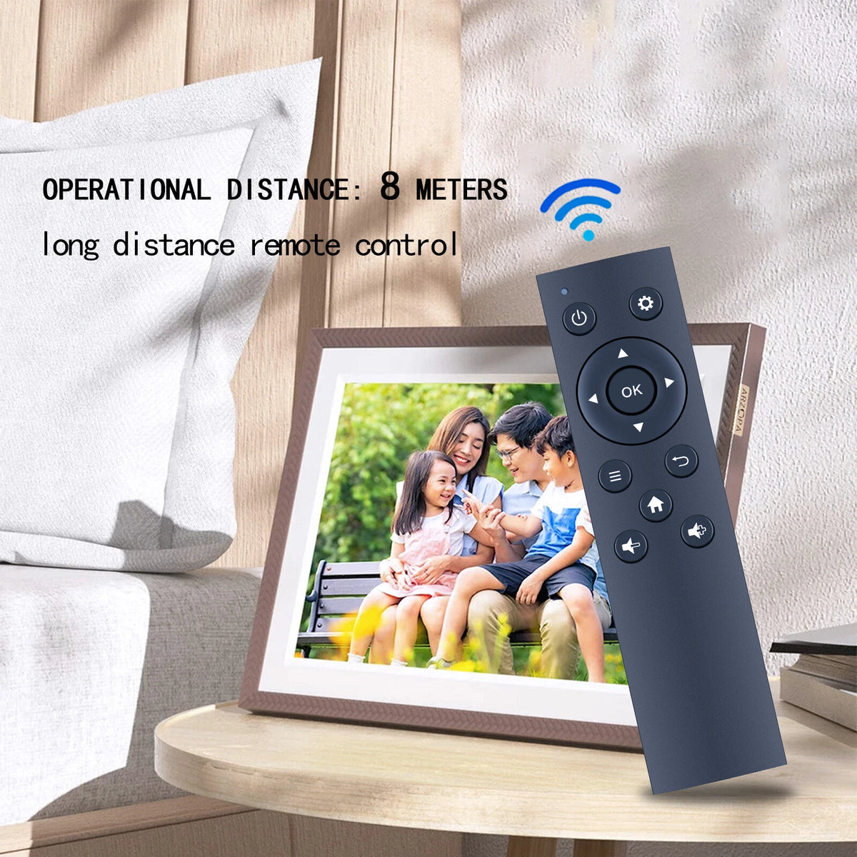 Replacement Remote Control For BIGASUO Uhale 15.6" Digital Picture Frame