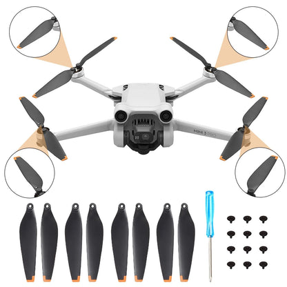 Craznick Mini 4 Pro Accessories Bundle: with Propellers Blades Guard Landing...