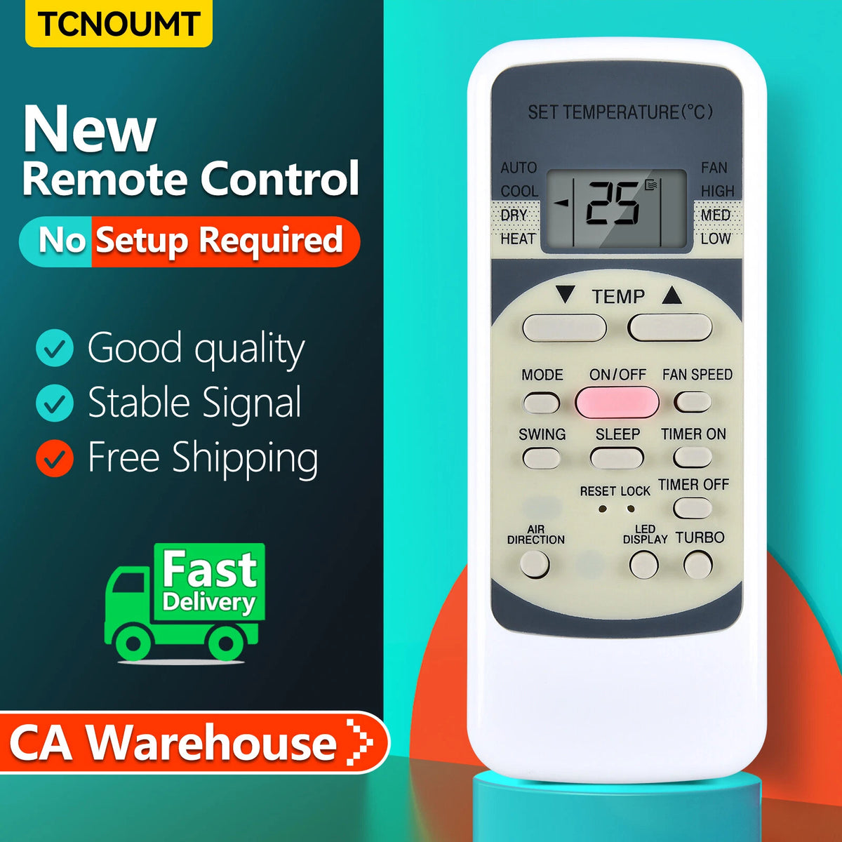R51M/E Remote Control For MIDEA Air Conditioner R51L1/BGE R51l5/BGE