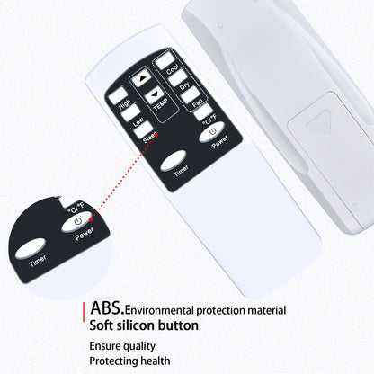 Remote Control For SereneLife 3-in-1 Portable Air Conditioner SLPAC8 SLPAC10