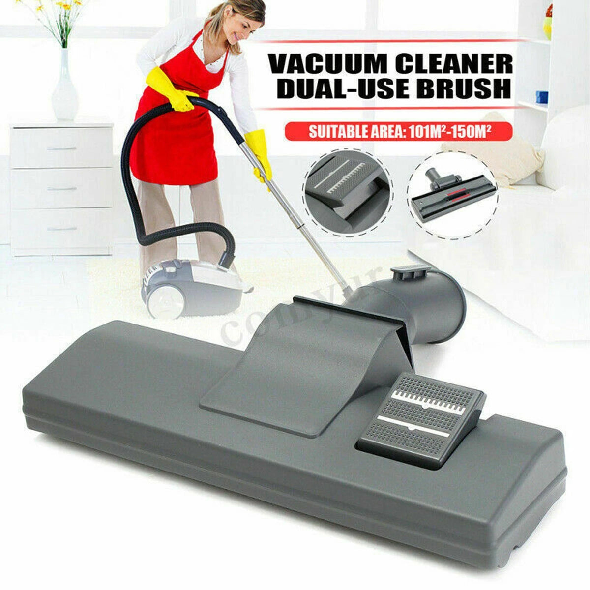 Vacuum Cleaner Accessories 32mm Floor Brush Tool Head For Hoover Electrolux D
