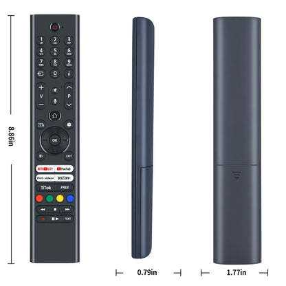 RM-C3620 Replace Remote Control For JVC LT-55VU7555 Smart TV No Voice