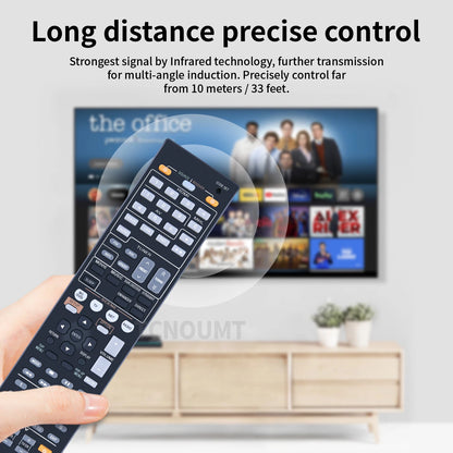 RAV494 ZF30350 Remote Control For Yamaha AV Receiver RX-V475 HTR-4066