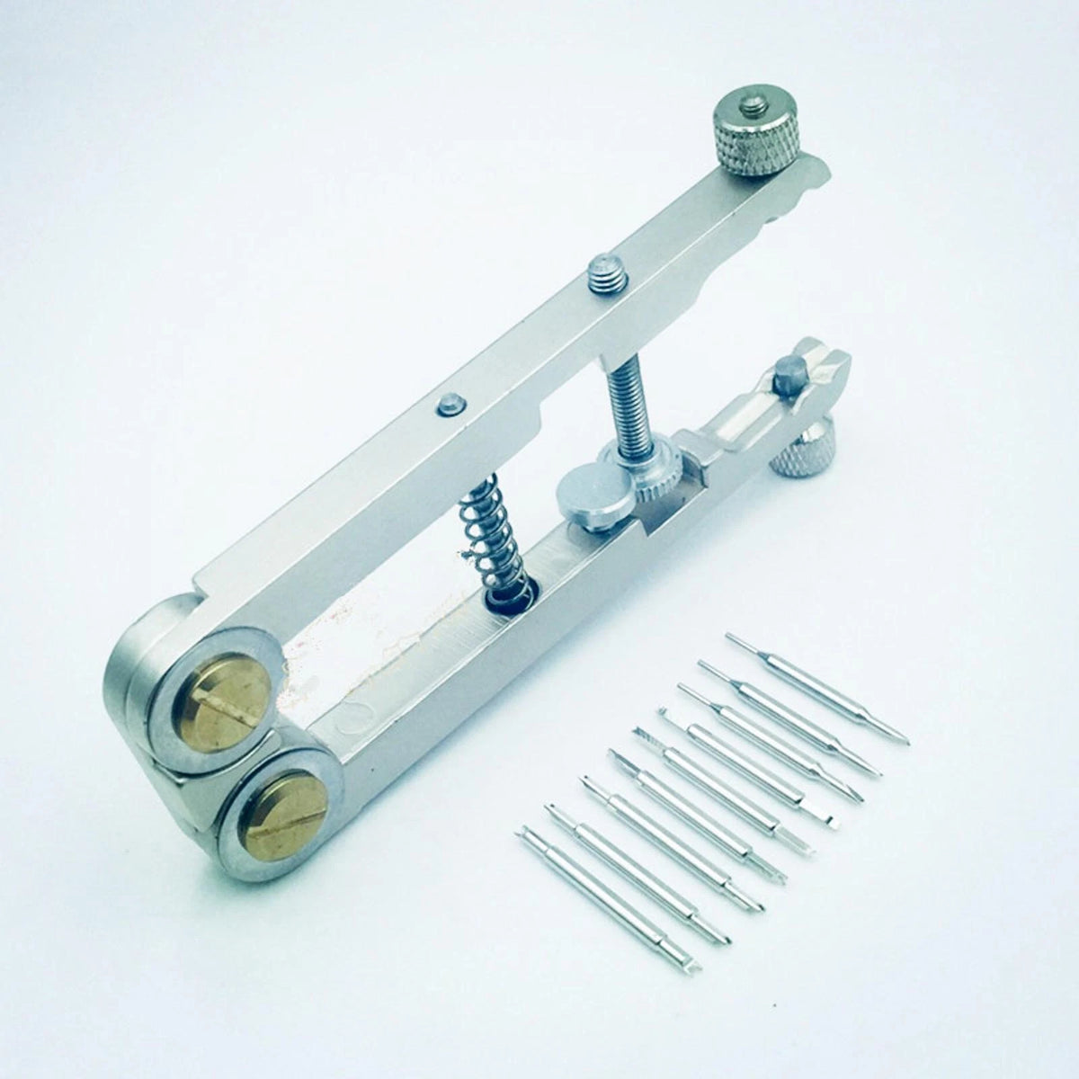 Watch Strap Link Remover Adjust V/U-shaped Spring Bar Plier 9 Pins For 6835 Tool