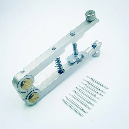 Watch Strap Link Remover Adjust V/U-shaped Spring Bar Plier 9 Pins For 6835 Tool