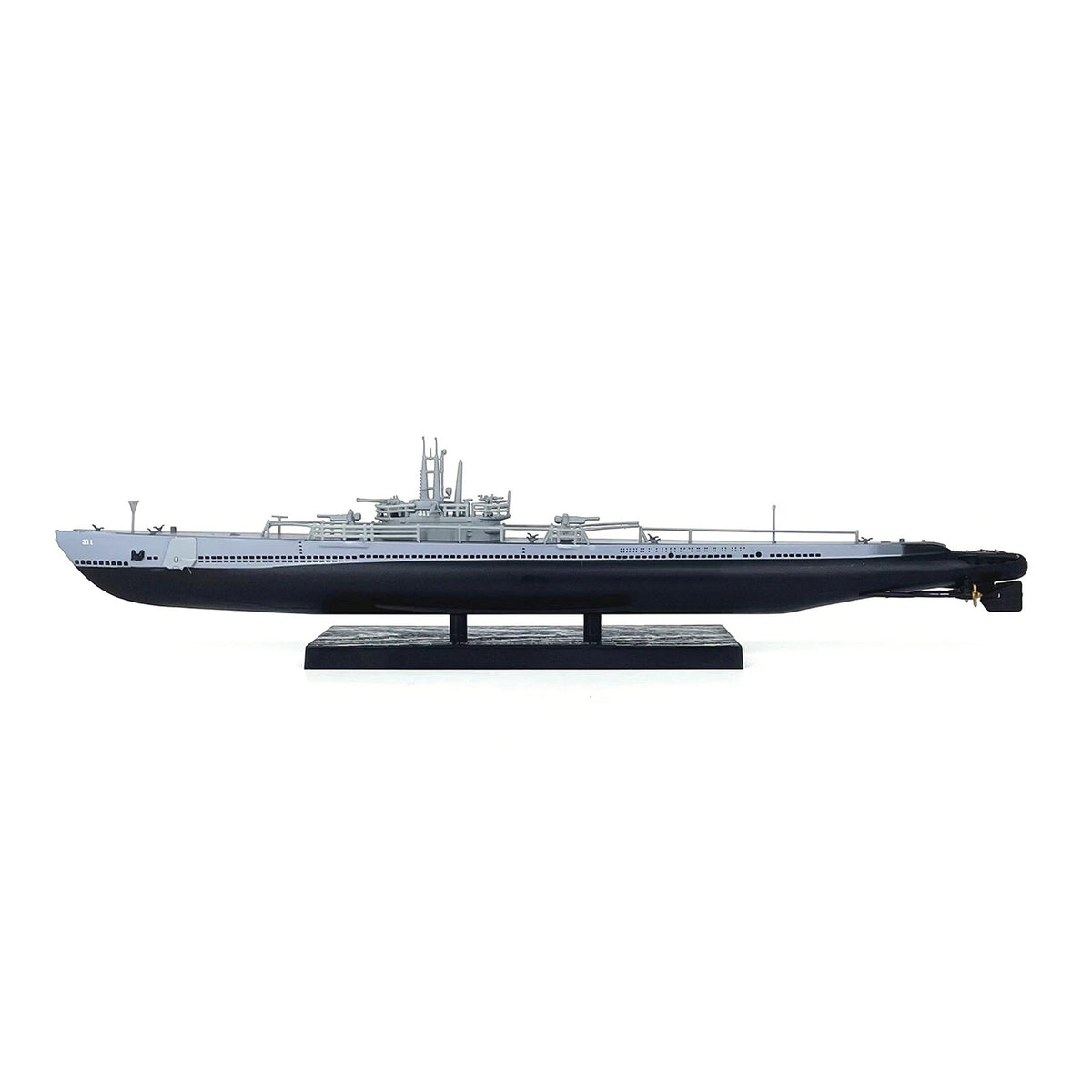 27cm Diecast Alloy 1/350 WWII USS Navy Archerfish Submarine Model Souvenir