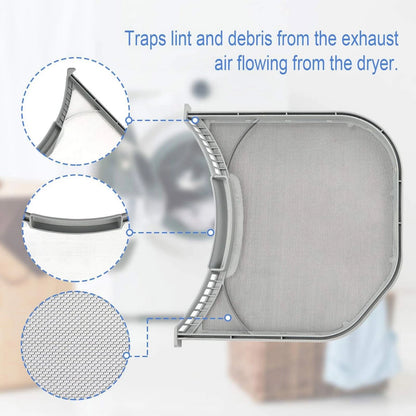For LG DLEX3900W OEM EA3531962 Convenient To Use Dryer Lint Filter Fine Mesh