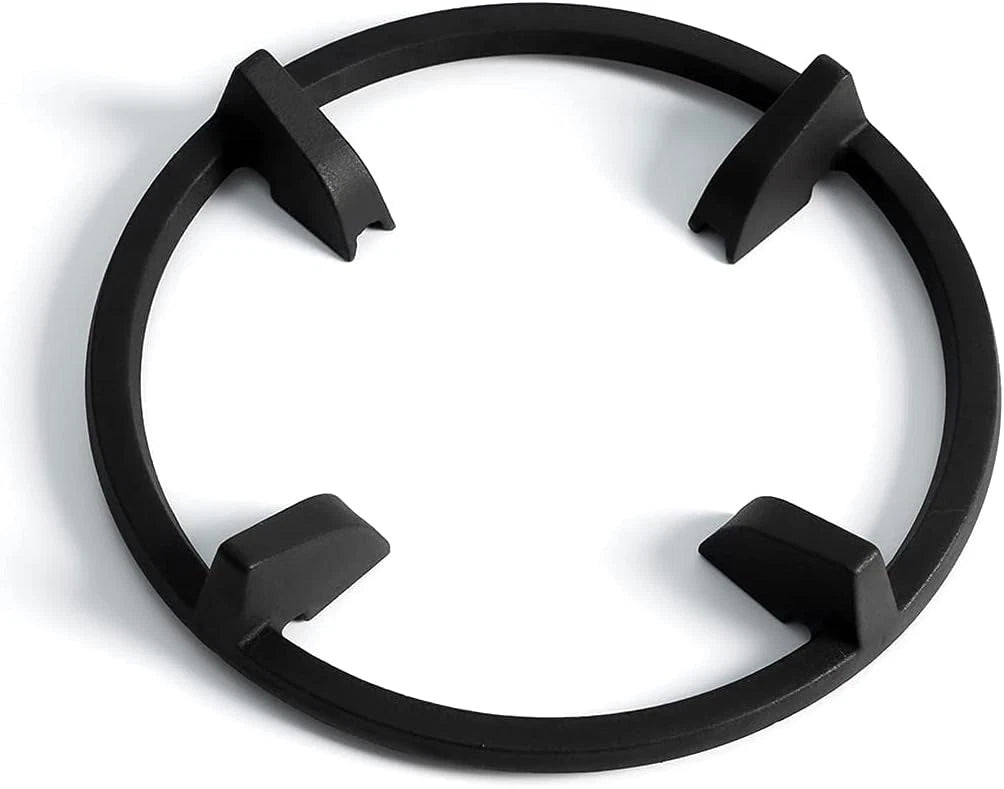 Wok Ring, Replacement Parts Cast Iron Support Ring for Gas Stove Black