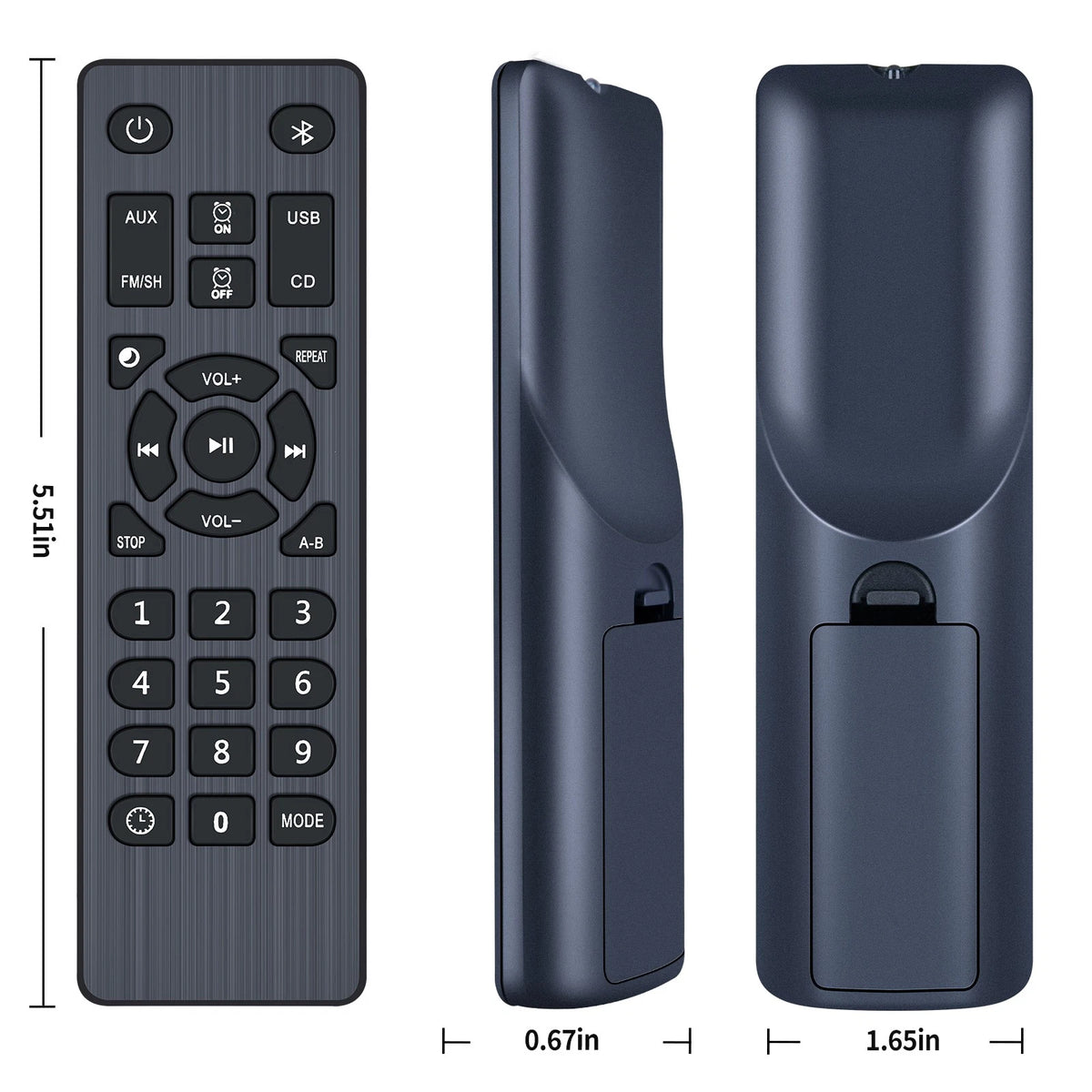 KC-806 Remote Control For MICOCIOUS ZYOKATA SKYANS Howduoyu Desktop CD Player