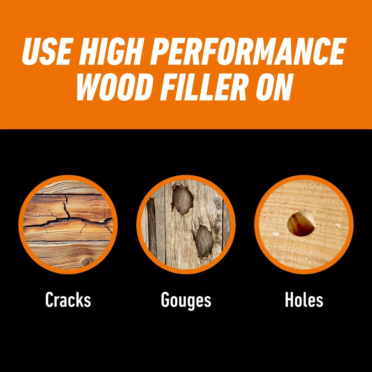 Gorilla All Purpose Wood Filler Repair Kit with Putty 1 - Pack,
