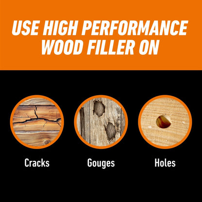 Gorilla All Purpose Wood Filler Repair Kit with Putty 1 - Pack,