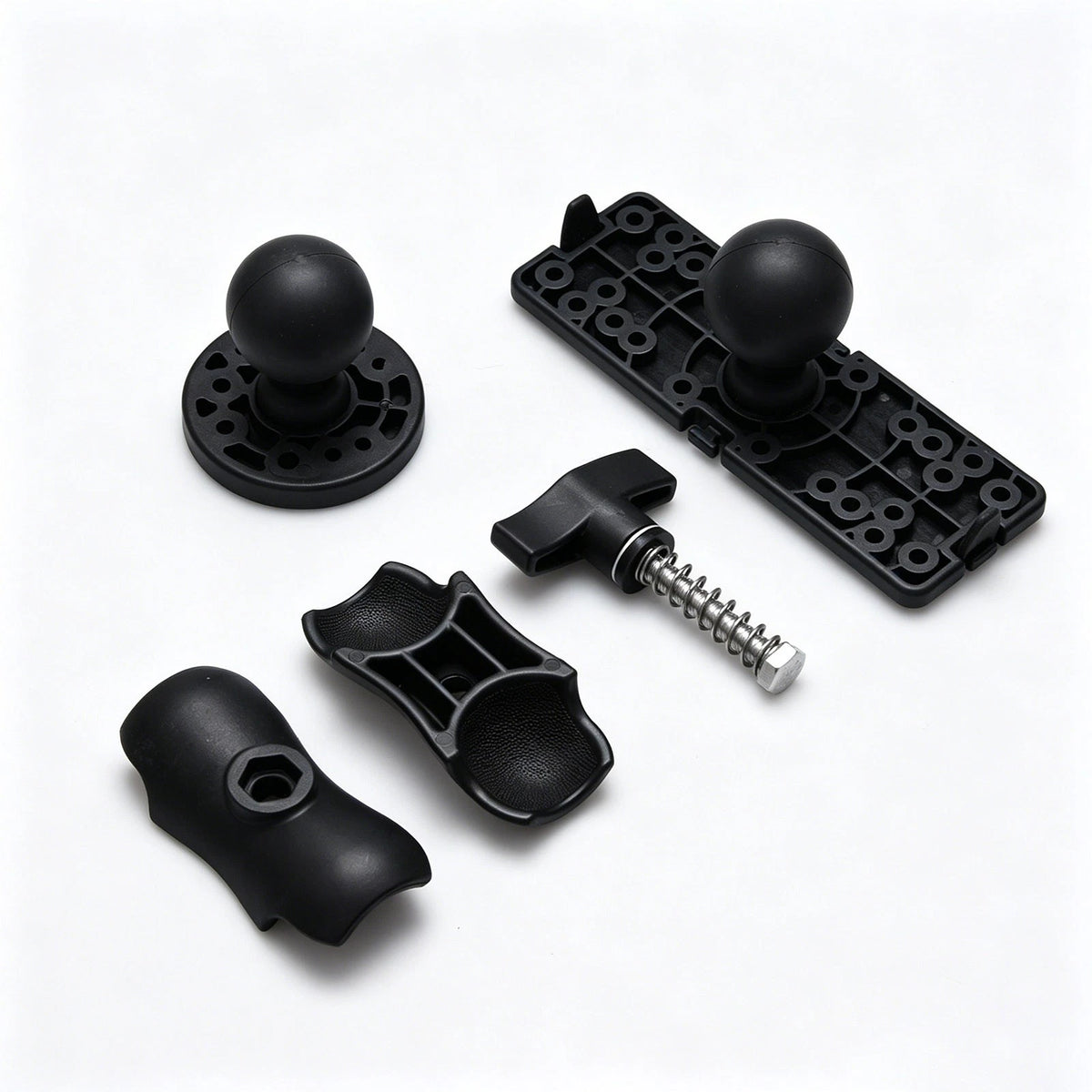 Corrosion Resistant Adjustable Fish Finder Mount 360° Fits for Humminbird Boat