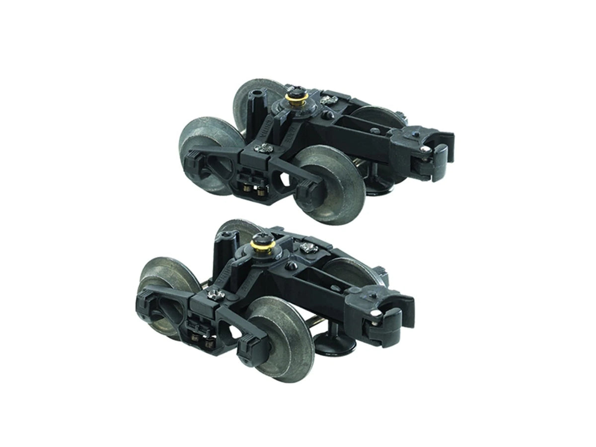 Lionel O Gauge Die Cast Metal Sprung Trucks 2-Pack Model O Gauge, Multicolor