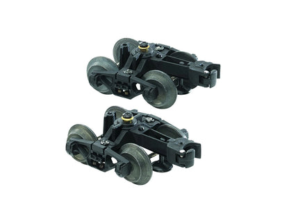 Lionel O Gauge Die Cast Metal Sprung Trucks 2-Pack Model O Gauge, Multicolor