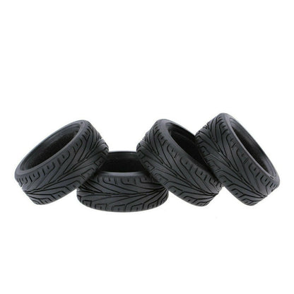 4Pack Rubber Tires Tyres For Wltoys A949 A959 A969 A979 K929 A959-b 1/18 RC Car