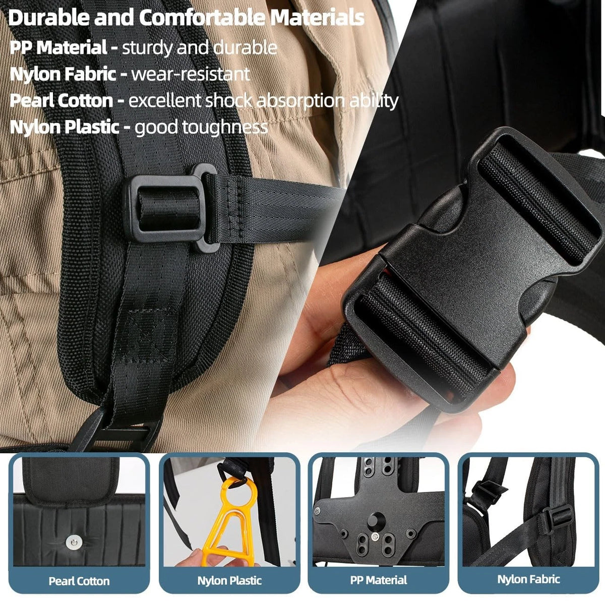 Backpack Vacuum Harness Compatible with Pro Team SuperCoach, CoachVac, Super...