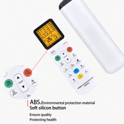 Universal Air Conditioner Remote Control For LG,Hitachi,Panasonic,Toshiba,Midea
