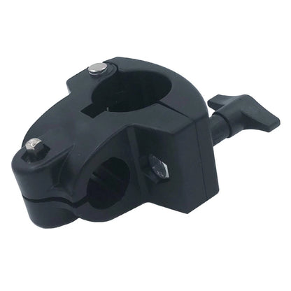 TUOREN Electronic Drum Rack Clamp 22mm T with Wing Nut Black