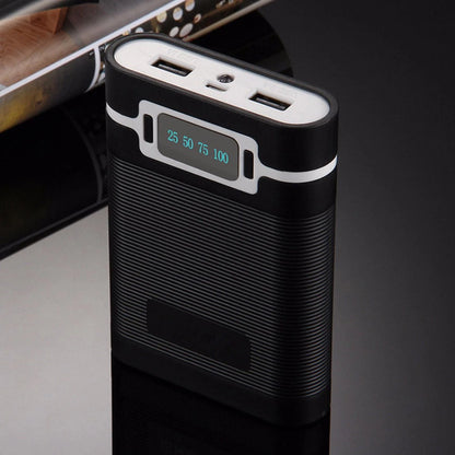 Dual USB Ports 5V/2.5A Portable Power Bank Case Housing With Charging Module