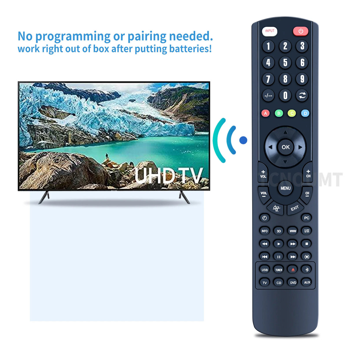 RC-627S Replacement Remote Control For Onkyo A9155 A9555 A9355 A973