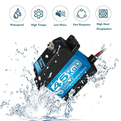 ANNIMOS 45KG High Torque Servo 8.4V Coreless RC Steering 45KG-270°
