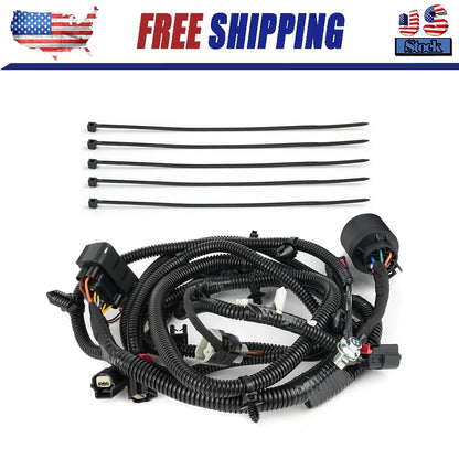 Trailer Tow Wiring Harness For Ford F-150 2015-2020 with Park Aid HL3Z-13A576-A