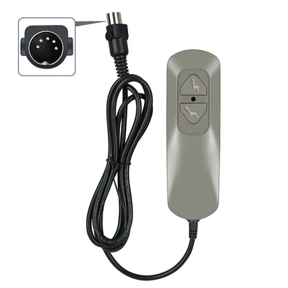 2 Button 5 Pin Hand Controller,Lift Chair Electric Sofa Controller