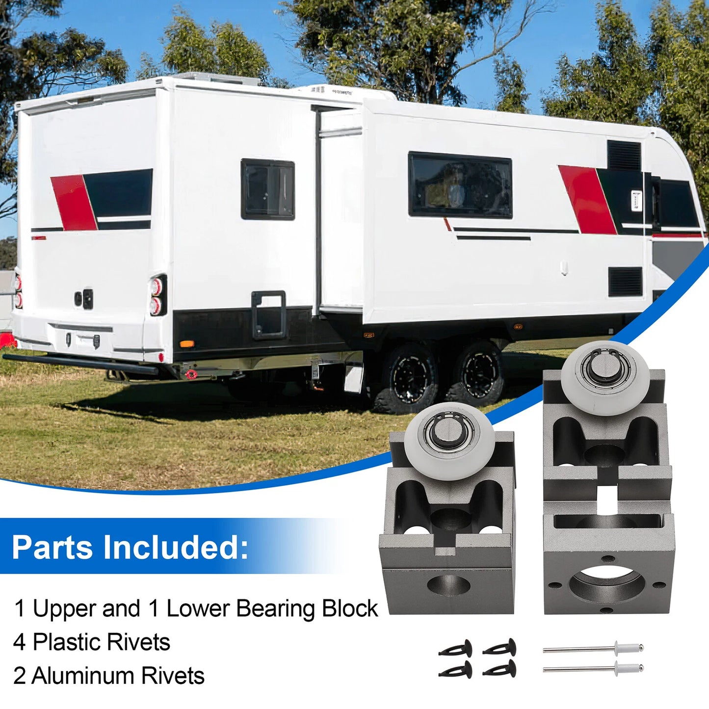 For Lippert Slide Out Bearing Block Kit 379060