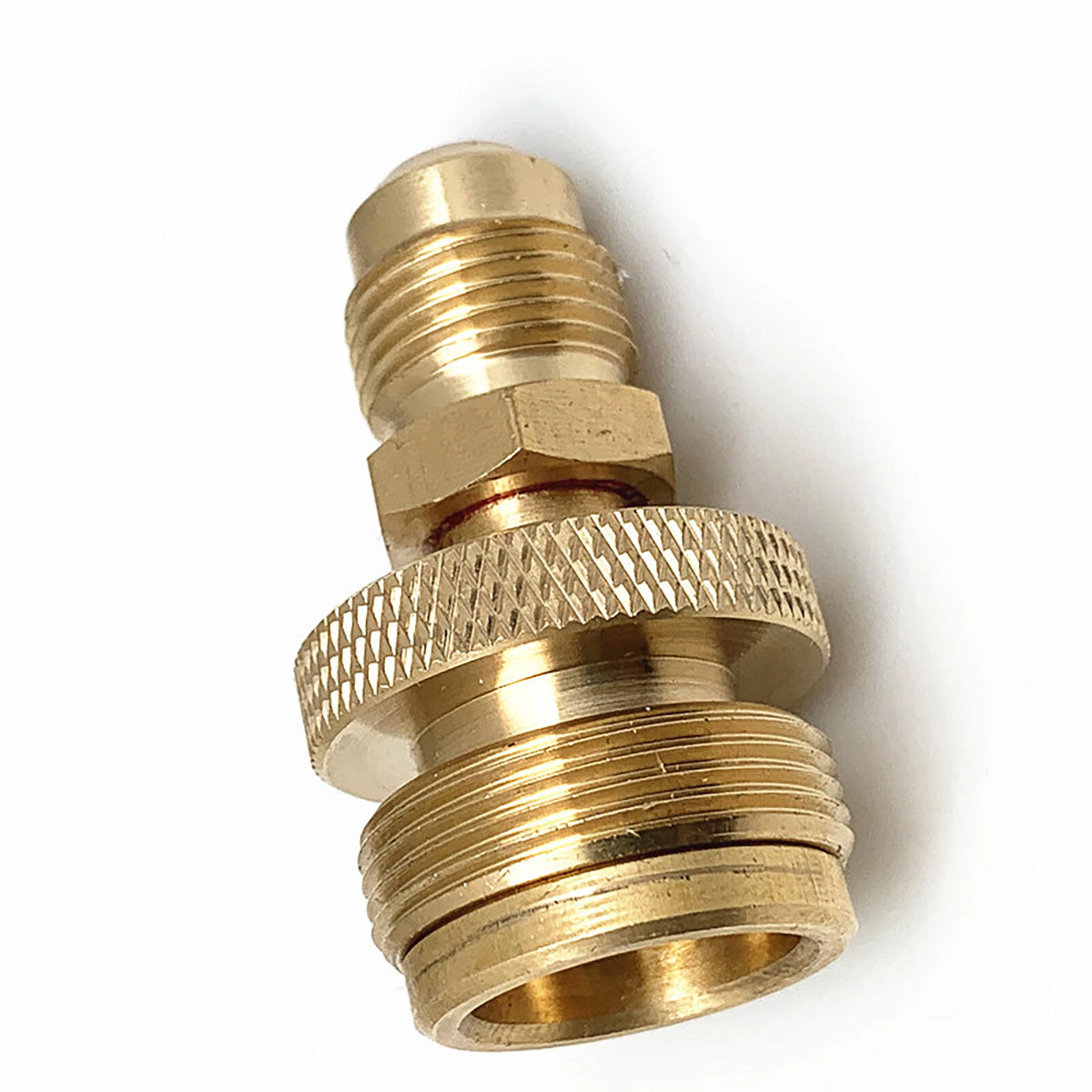 1lb Propane BBQ Grill Disposal Adapter Regulator for 1/4" Quick Connect Plug