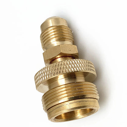 1lb Propane BBQ Grill Disposal Adapter Regulator for 1/4" Quick Connect Plug