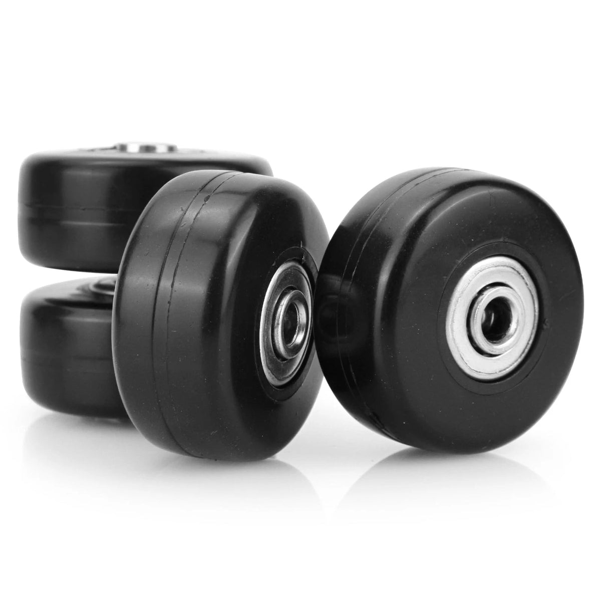 Zoofen 42 x 18mm Luggage Replacement Wheels 4 Pcs - Rubber Suitcase 42 x