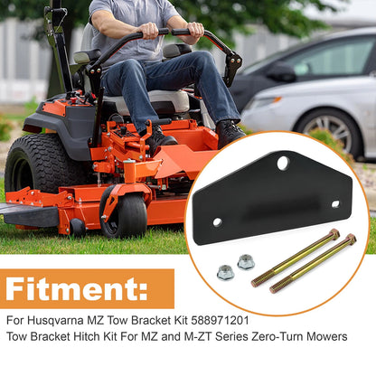 588971201 Rear Tow Hitch Kit for Husqvarna MZ M-ZT Zero Turn Lawn Mowers