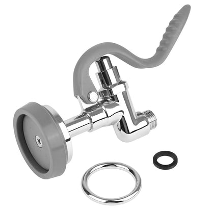 TNROTED Pre Rinse Sprayer Valve Fits for T&S Brass Spray 3/4"-14UNEF, Gray