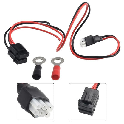 Durable 6-Pin DC Power Cable for KENWOOD TS-850s, for YAESU FT-1000, for ICOM