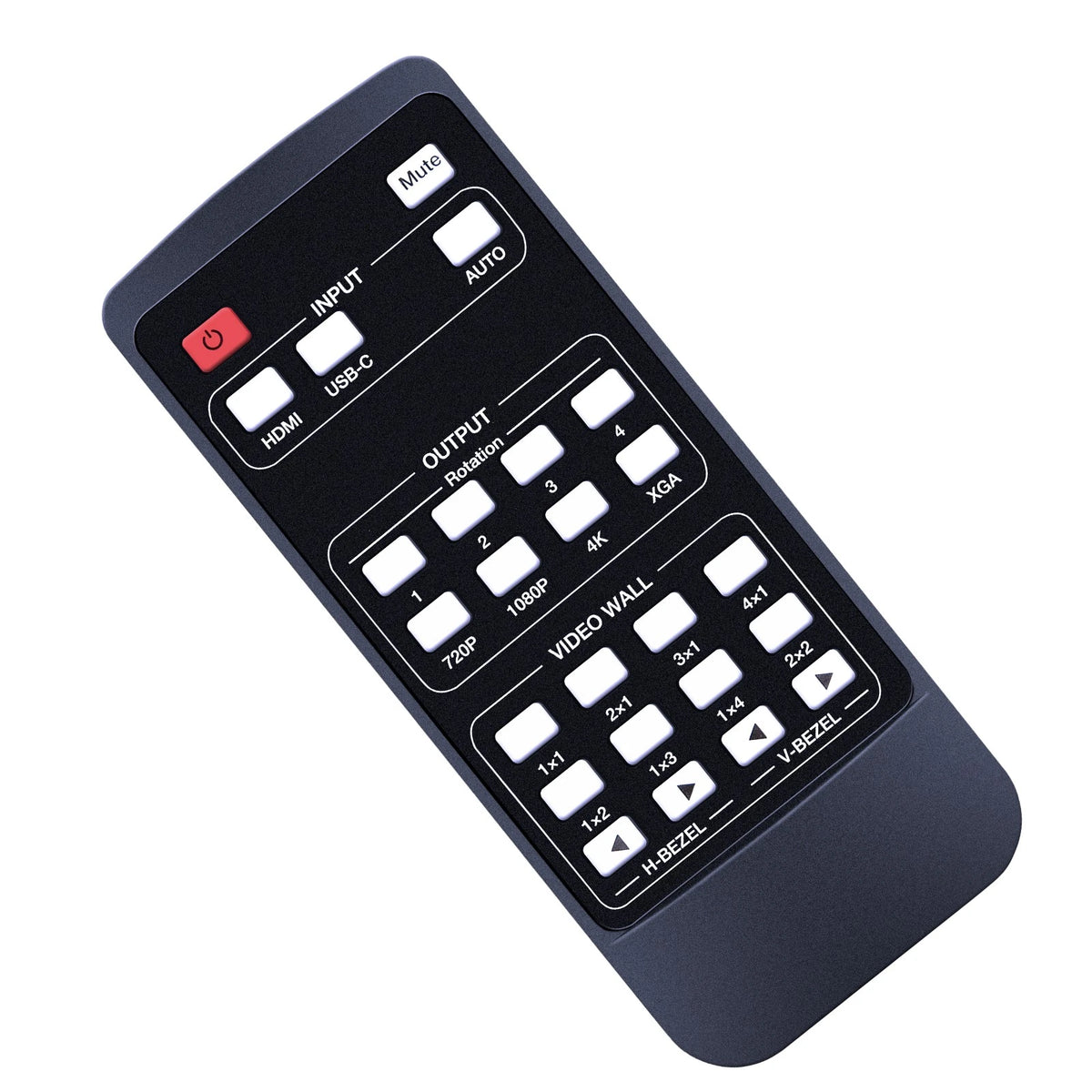 Remote Control For OREI UHD-14VW Video Wall Controller