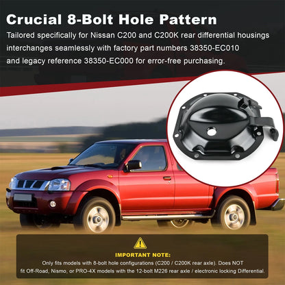 38350-EC010 Rear Differential Cover Fits Nissan 2005-2015 Xterra 8-Bolt C200K