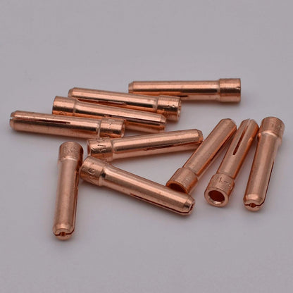 10PK TIG Stubby Collets 10N23S 1/16" & 1.6mm for WP 17 18 26 (1/16")