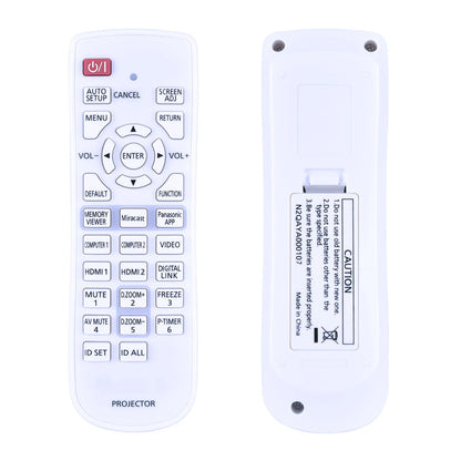 N2QAYA000107 Replace Remote Control For Panasonic LCD Projector N2QAYA000090