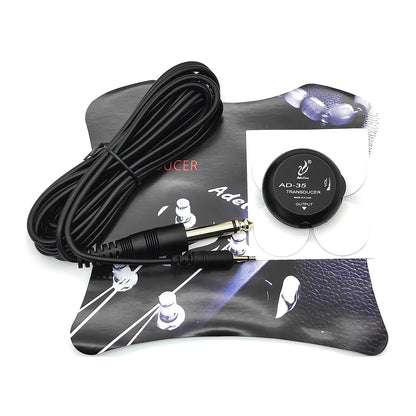 AD-35 Mini Pickup Amplifier Transducer Stick Piezo for Acoustic...
